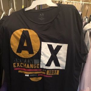 Armani Exchange dark blue T-shirt size xxl